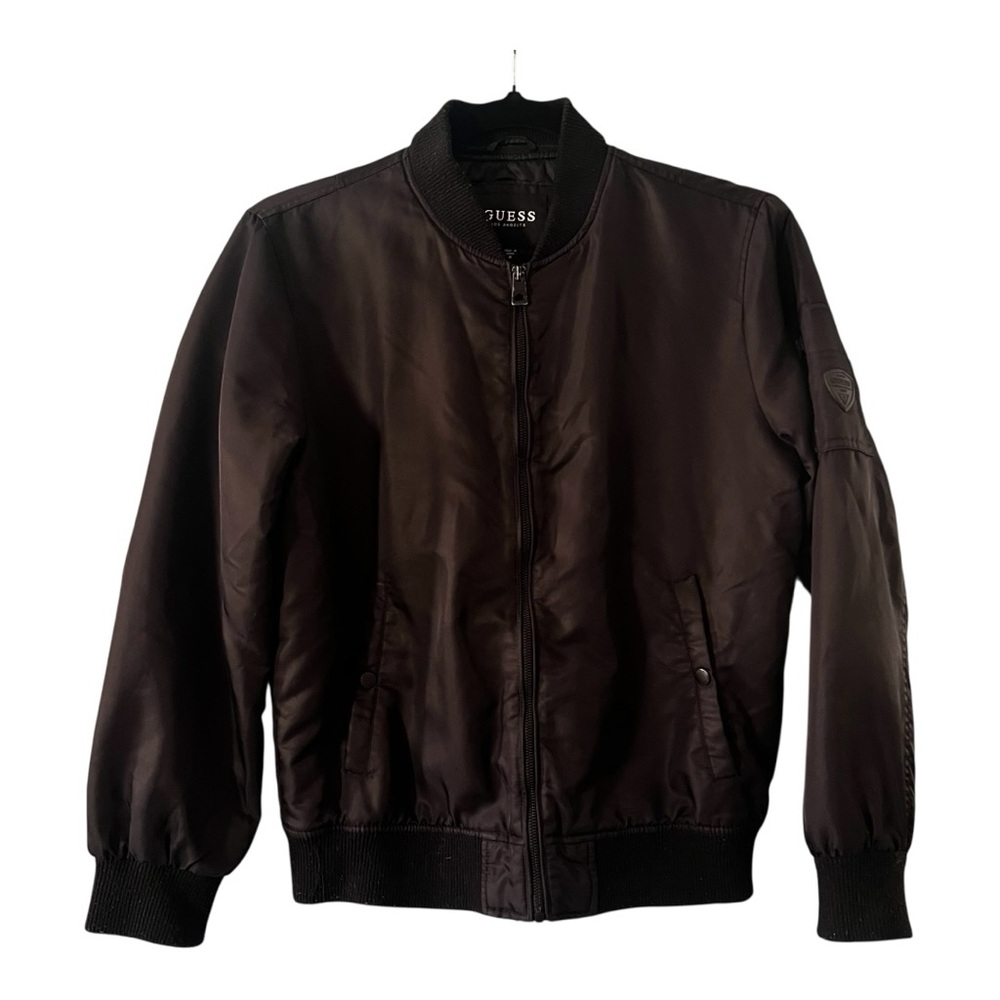 Guess Black Bomber Jacket Medium